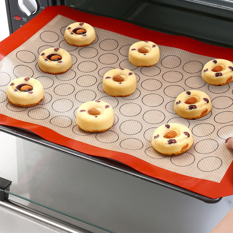Reusable Baking Mat Oven Sheet Macaron Cake Cookie Baking Mould