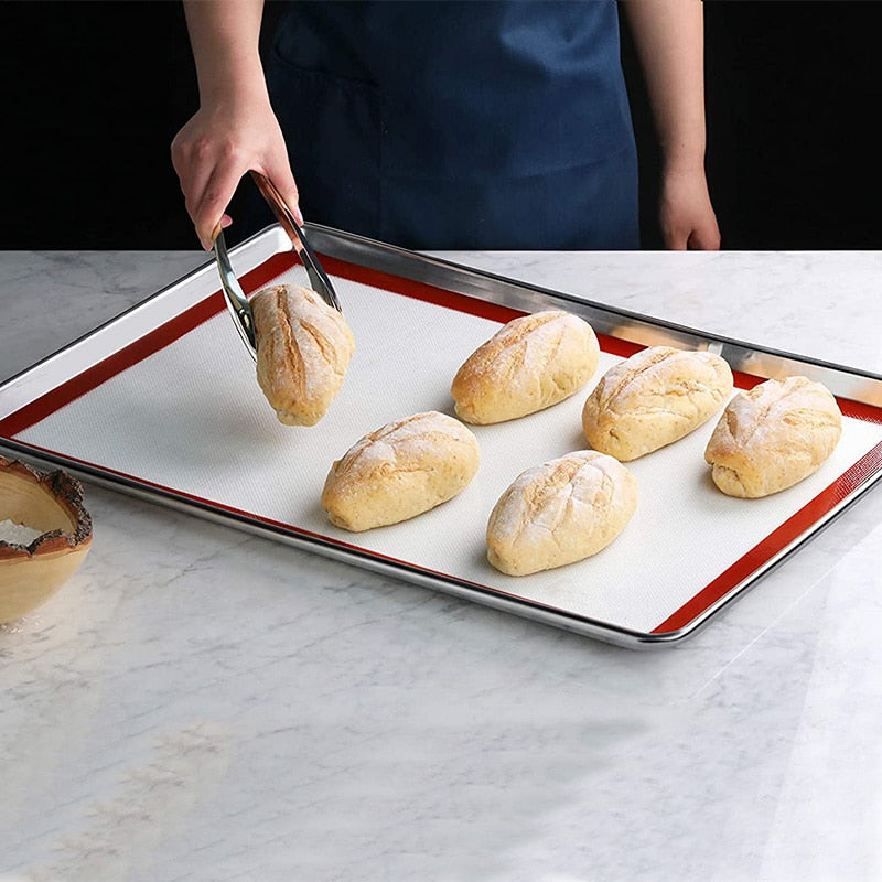 Silicone Non-Stick Food Baking Mat Macaron Sheet for Oven toaster